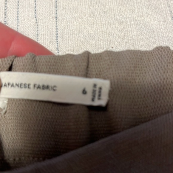 Aritzia Babaton Women's Taupe High-Waisted dress Pants EUC - Picture 4 of 5